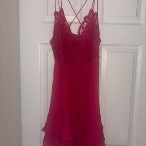 Free People Magenta Sundress